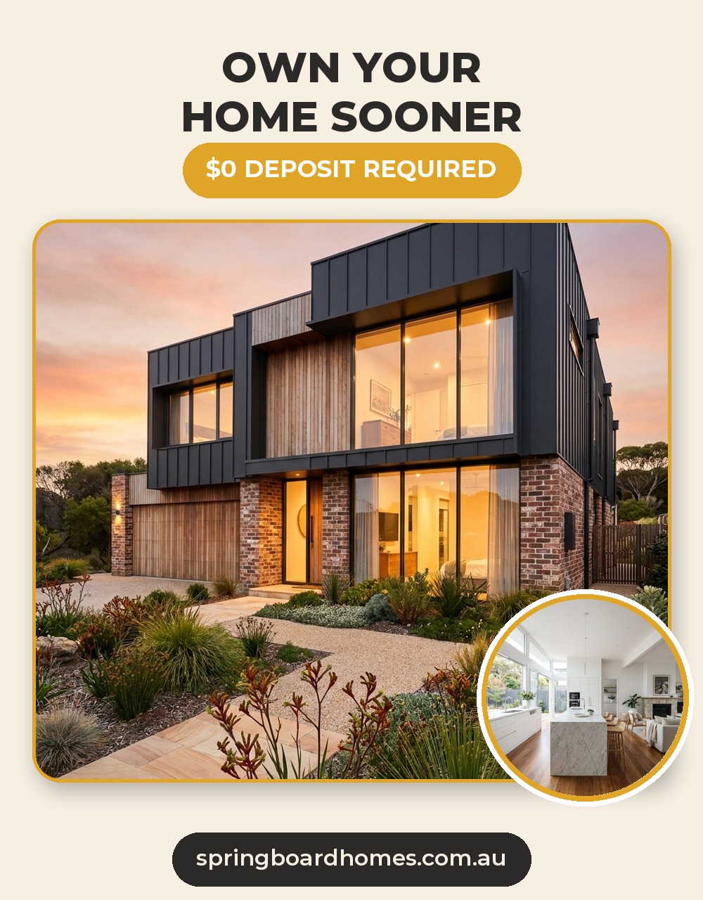 Own your home sooner โ no deposit