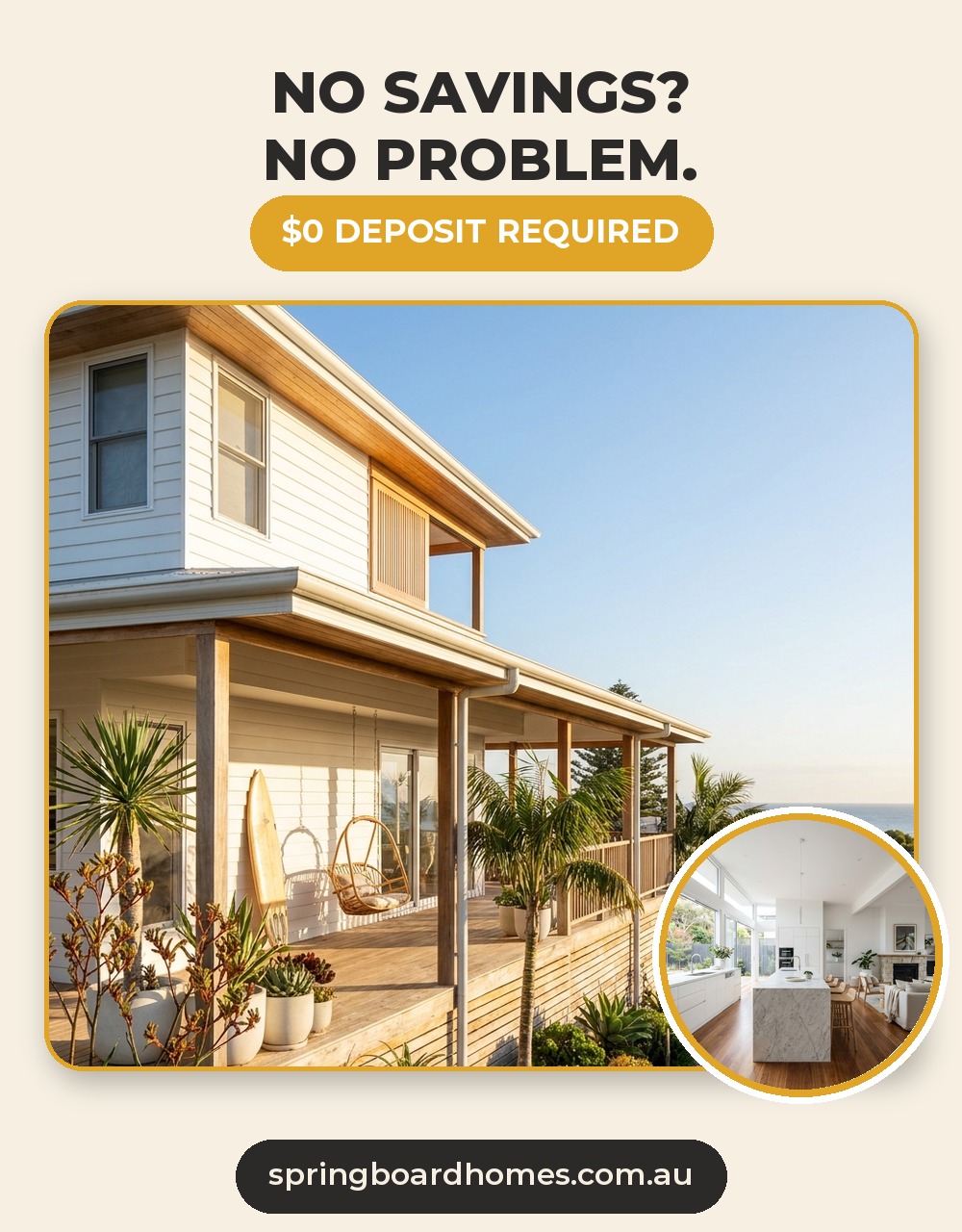 No savings, no problem โ buy with no deposit